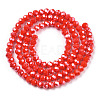 Electroplate Glass Beads Strands LS-EGLA-A034-P8mm-A10-3