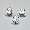 925 Sterling Silver European Beads STER-I019-05AS-1