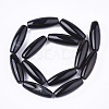 Natural Black Onyx Beads Strands X-G-T118-11A-2