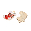 Alloy Enamel Pendants ENAM-I061-01KCG-18-2