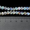 Electroplate Glass Beads EGLA-L018-B-AB05-2