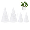 4Pcs 2 Styles Plastic Coil Winding Fixture AJEW-OC0004-58-1