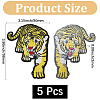 Polyester Clothing Patches PATC-WH20816-005-2
