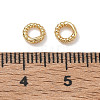 Brass Ring Charm Connectors KK-CBA50B0-21G-3