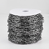 Unwelded Iron Paperclip Chains CH-S125-02A-B-2