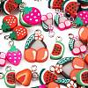 140Pcs 7 Styles Handmade Polymer Clay Pendants CLAY-LS0001-11-3