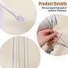 50M Satin Ribbon OCOR-WH0070-171C-4
