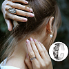 4Pcs Brass Cuff Open Rings for Men RJEW-UN0003-11AS-5