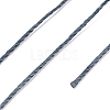 Round Waxed Polyester Thread String LS-YC-D004-02E-028-3