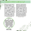 Flower Carbon Steel Cutting Dies Stencils DIY-WH0309-1830-2