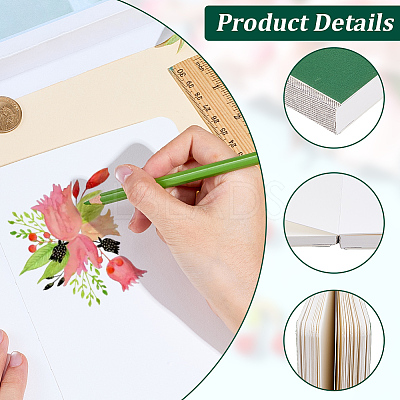 1Pc Portable Art Drawing Sketchbooks AJEW-SP0004-28B-02-1