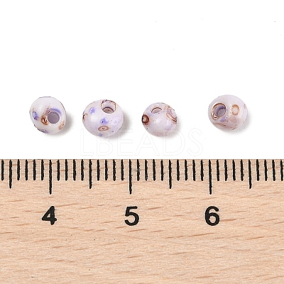 Picasso Glass Seed Beads SEED-Q038-03J-1