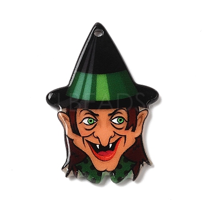 Halloween Acrylic Pendants SACR-E010-03A-1