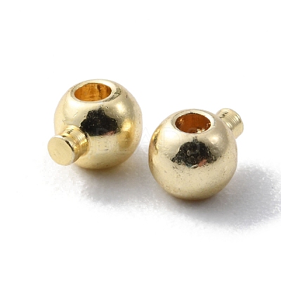 Brass Crimp Beads LS-KK-WH0031-33G-1