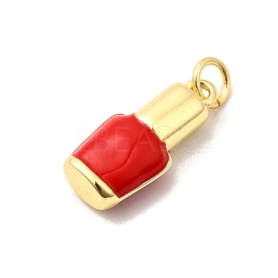 Brass Enamel Pendants KK-A268-03G-B-1
