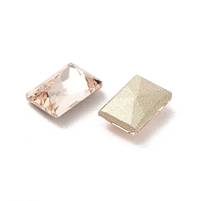 Glass Rhinestone Cabochons RGLA-P037-12A-D-1