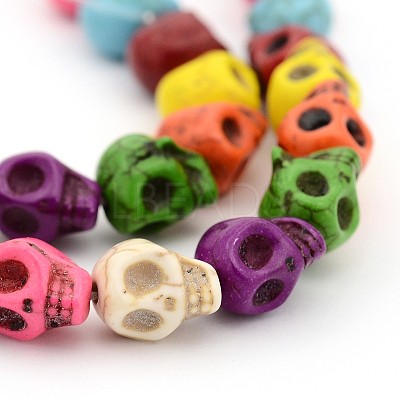 Synthetic Turquoise Beads Strands TURQ-H037-2-1