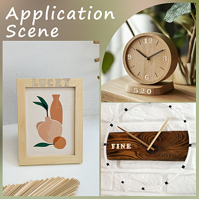 400Pcs 2 Styles Unfinished Wood Blocks WOOD-SP0001-80-1