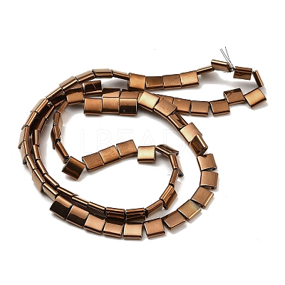 Electroplated Non-magnetic Synthetic Hematite Beads Strands G-G089-B02-11-1