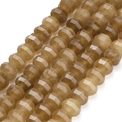 Natural White Jade Beads Strands GG-CBA9106-02B-1