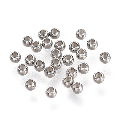 Non-Tarnish 202 Stainless Steel Beads X-STAS-M286-03E-1