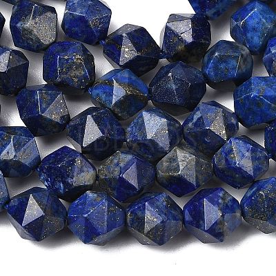 Natural Lapis Lazuli Beads Strands G-Z119-A39-03-1