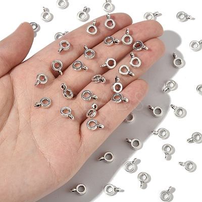 50Pcs Tibetan Style Hangers TIBE-YW00001-73-1