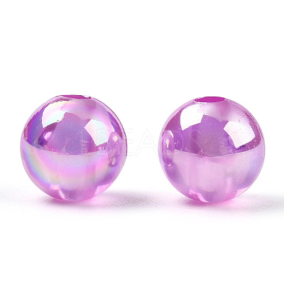 Transparent Acrylic Beads MACR-T046-01E-06-1
