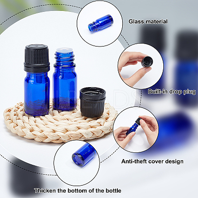 24 Sets Empty Glass Essential Oil Bottles MRMJ-BC0003-37B-1