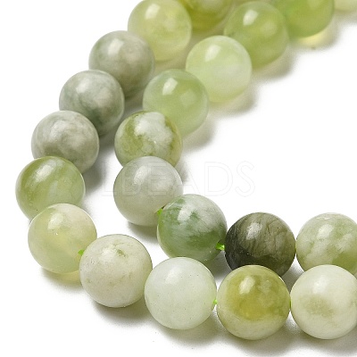 Natural New Jade Beads Strands X-G-K340-A01-02-1
