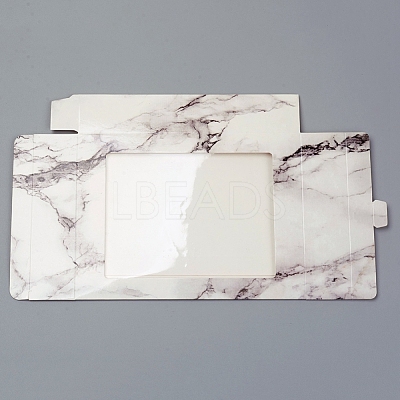 Marble Texture Pattern Paper Gift Boxes CON-WH0072-15B-1