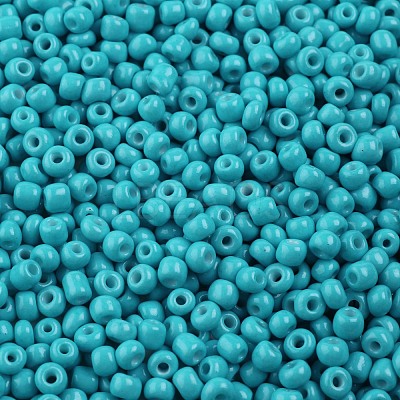 Baking Paint Glass Seed Beads SEED-S003-K10-1