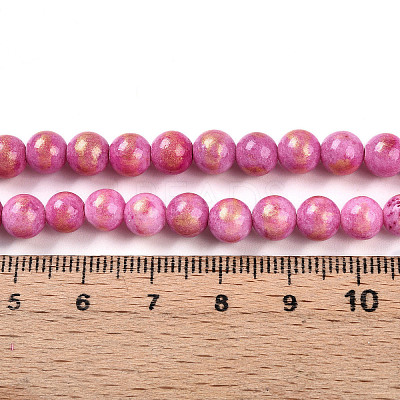 Natural Mashan Jade Beads Strands G-A255-A01-02N-1