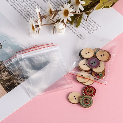 Plastic Resealable Packaging Bags OPP-Q002-6x8cm-1