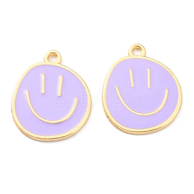 Alloy Enamel Pendants X-ENAM-D051-18G-06-1