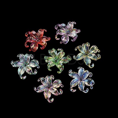 Transparent Acrylic Beads MACR-K358-06A-1