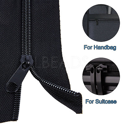 Nylon Invisible Widen Zipper Fastener FIND-BC0001-69A-1