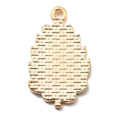 Thanksgiving Day Alloy Enamel Pendants LS-ENAM-D060-01G-KCG-1