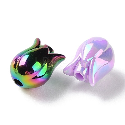 UV Plated Acrylic Beads SACR-G034-07-1
