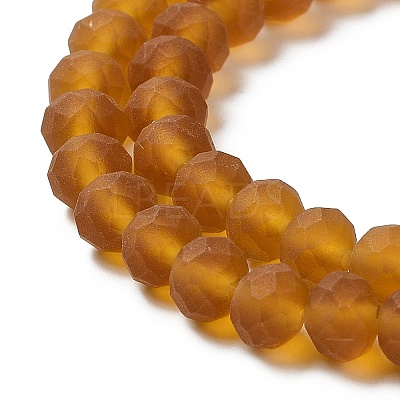 Transparent Glass Beads Strands EGLA-A034-T6mm-MD02-1