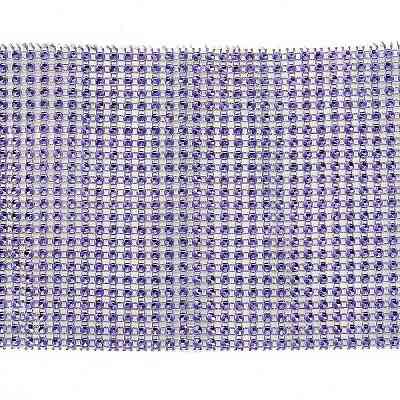 24 Rows Plastic Diamond Mesh Wrap Roll LS-DIY-L049-05G-1