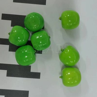 Mini Artificial Apple DJEW-WH0039-03-1