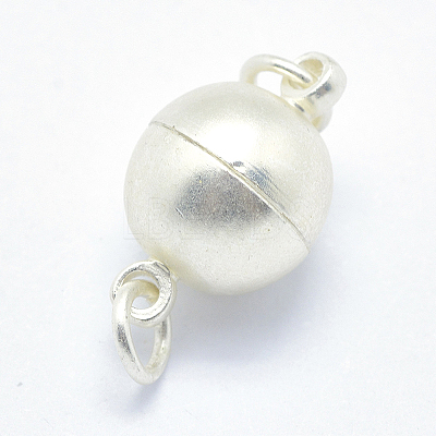 Brass Magnetic Clasps with Loops LS-KK-K176-01S-1