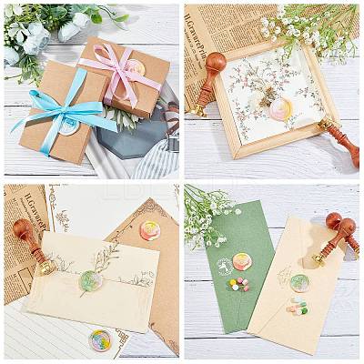 Sealing Wax Particles Kits for Retro Seal Stamp DIY-CP0003-60V-1