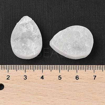Natural Quartz Crystal Cabochons G-K338-40B-03-1