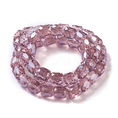 Electroplate Glass Beads GLAA-F108-13A-02-1