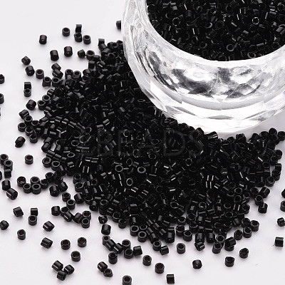 Glass Cylinder Beads SEED-S047-K-001-1