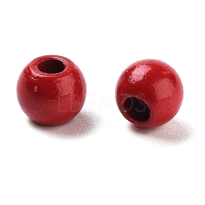 Spray Painted 202 Stainless Steel Beads STAS-G340-01A-1
