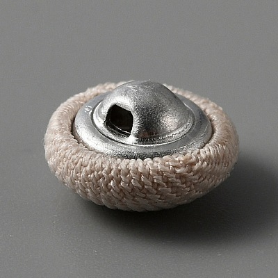 1-Hole Aluminum Buttons DIY-WH0386-01A-1