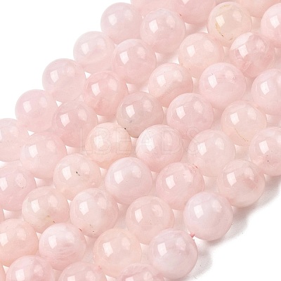 Natural Madagascar Rose Quartz Beads Strands G-B167-A04-10mm-1